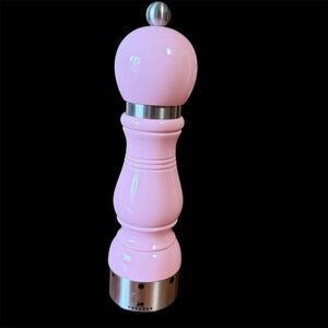 Peugeot Paris Chef Pepper Mill Stainless Steel Bubblegum Pink Made In France